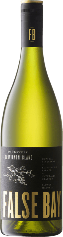 9,95 € Kostenloser Versand | Weißwein Waterkloof False Bay Windswept Südafrika Sauvignon Weiß Flasche 75 cl