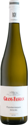 15,95 € Spedizione Gratuita | Vino bianco Grans Fassian Flussterrassen Semisecco Semidolce V.D.P. Gutswein Mosel Germania Riesling Bottiglia 75 cl