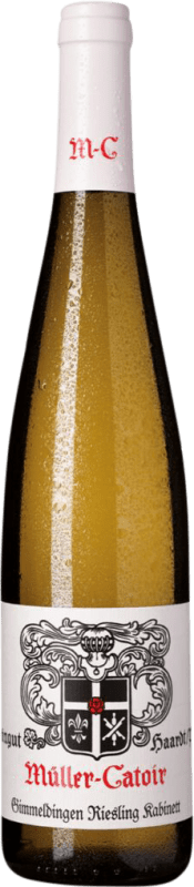 24,95 € Free Shipping | White wine Müller Catoir Gimmeldinger Kabinett Feinfruchtig Semi-Dry Semi-Sweet V.D.P. Ortswein Pfälz Germany Riesling Bottle 75 cl