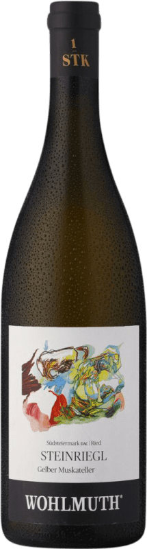 33,95 € Spedizione Gratuita | Vino bianco Wohlmuth Ried Steinriegl Secco D.A.C. Südsteiermark Austria Moscato Giallo Bottiglia 75 cl