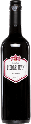 6,95 € 送料無料 | 赤ワイン Yvon Mau Pierre Jean Seco — 辛口 A.O.C. Languedoc ラングドックルシヨン フランス Merlot — メルロー 75 cl