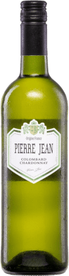 6,95 € Spedizione Gratuita | Vino Bianco Yvon Mau Pierre Jean Colombard Chardonnay Seco — Secco I.G.P. Vin de Pays Côtes de Gascogne Francia Chardonnay, Colombard 75 cl