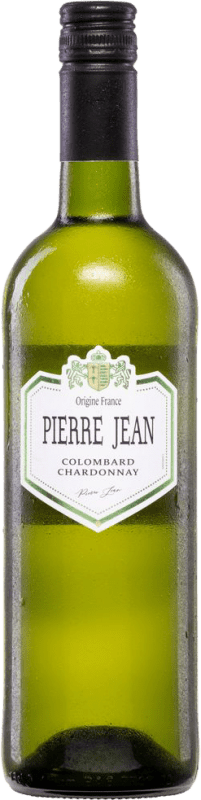 11,95 € 免费送货 | 白葡萄酒 Yvon Mau Pierre Jean Colombard Chardonnay Seco — 干型 I.G.P. Vin de Pays Côtes de Gascogne 法国 Chardonnay — 莎当妮, Colombard — 哥伦巴 瓶装 75 cl
