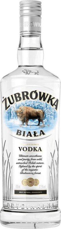 14,95 € Spedizione Gratuita | Vodka Zubrowka Biala Polonia Bottiglia 70 cl