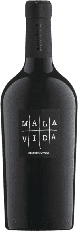 9,95 € Free Shipping | Red wine Antonio Arráez Mala Vida D.O. Valencia Spain Monastrell, Grenache Tintorera Bottle 75 cl