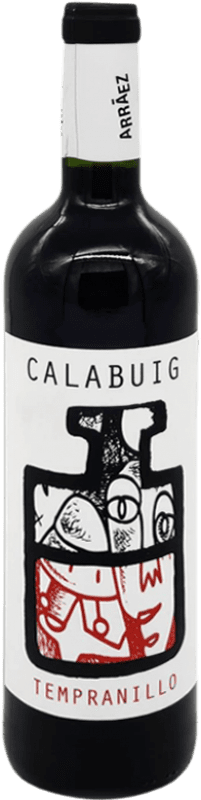 6,95 € Envio grátis | Vinho tinto Antonio Arráez Calabuig D.O. Valencia Espanha Tempranillo Garrafa 75 cl