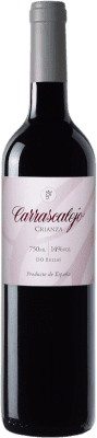 9,95 € Envio grátis | Vinho tinto Carrascalejo Crianza D.O. Bullas Espanha Syrah, Cabernet Sauvignon, Monastrell Garrafa 75 cl