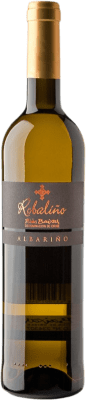 14,95 € Kostenloser Versand | Weißwein Señorío de Rubiós Robaliño D.O. Rías Baixas Spanien Albariño — Albarinho 75 cl