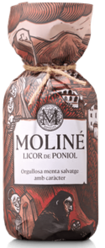 8,95 € 免费送货 | 利口酒 Moliné 西班牙 小瓶装 20 cl Poliol — 薄荷草