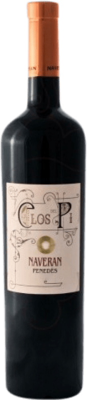27,95 € Envío gratis | Vino tinto Naveran Clos del Pi Negre Crianza D.O. Penedès Cataluña España Botella 75 cl