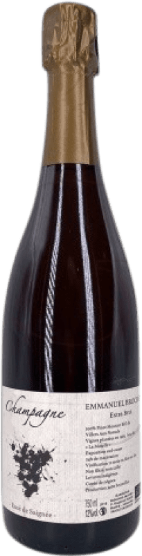 146,95 € Spedizione Gratuita | Spumante rosato Emmanuel Brochet Rosé de Saignée Brut Extra Gran Riserva A.O.C. Champagne champagne Francia Bottiglia 75 cl