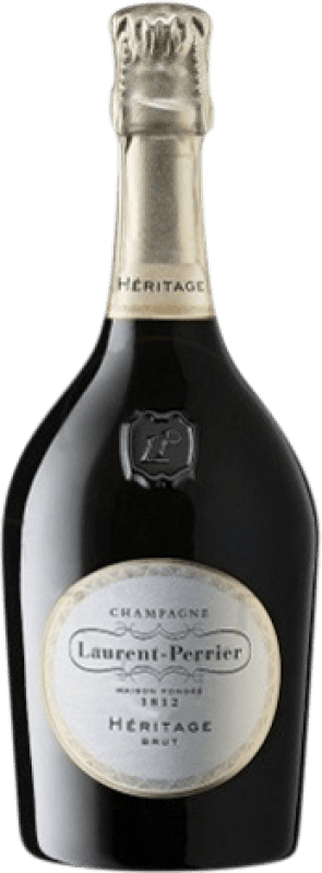 99,95 € 免费送货 | 白起泡酒 Laurent Perrier Héritage 香槟 大储备 A.O.C. Champagne 香槟酒 法国 瓶子 75 cl