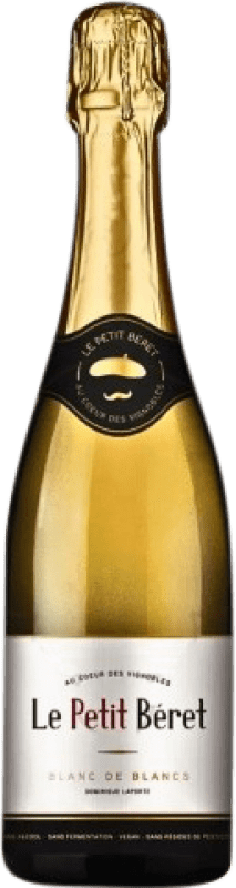 11,95 € Envío gratis | Vino blanco Le Petit Béret Blanc de Blancs Francia Botella 75 cl Sin Alcohol