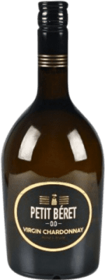 13,95 € Envío gratis | Vino tinto Le Petit Béret Virgin Francia Chardonnay Botella 75 cl Sin Alcohol