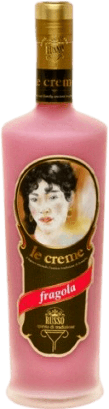 18,95 € Free Shipping | Liqueur Cream Russo Fragola Italy Bottle 70 cl