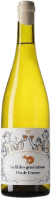 76,95 € Spedizione Gratuita | Vino bianco Philippe Bornard Au Fil des Générations Crianza A.O.C. Côtes du Jura Jura Francia Chardonnay Bottiglia 75 cl