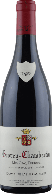 147,95 € Kostenloser Versand | Rotwein Domaine Denis Mortet Mes Cinq Terroirs A.O.C. Gevrey-Chambertin Burgund Frankreich Flasche 75 cl