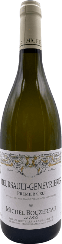 194,95 € Free Shipping | White wine Michel Bouzereau Les Genevrières Premier Cru Aged A.O.C. Meursault Burgundy France Bottle 75 cl