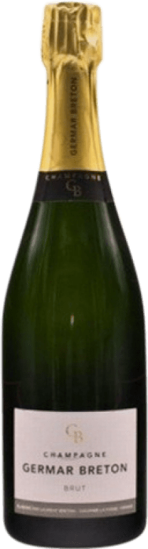 43,95 € Spedizione Gratuita | Spumante bianco Germar Breton Brut Gran Riserva A.O.C. Champagne champagne Francia Pinot Nero, Chardonnay Bottiglia 75 cl