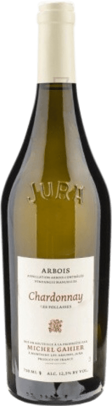 33,95 € Envio grátis | Vinho Branco Michel Gahier Les Follasses Crianza A.O.C. Arbois França Chardonnay 75 cl