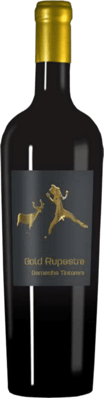 21,95 € Envío gratis | Vino Tinto Santa Cruz de Alpera Rupestre Gold — Edición Oro D.O. Almansa España Garnacha 75 cl