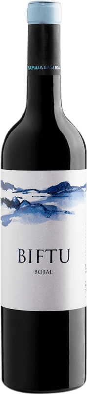 7,95 € Kostenloser Versand | Rotwein Alceño Biftu D.O. Utiel-Requena Spanien Bobal 75 cl