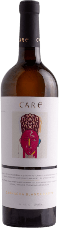 10,95 € Envío gratis | Vino blanco Añadas Care Nativa D.O. Cariñena España Garnacha Blanca Botella 75 cl