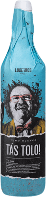 7,95 € Spedizione Gratuita | Vino Bianco Lodeiros Tás Tolo Spagna Godello, Macabeo 75 cl