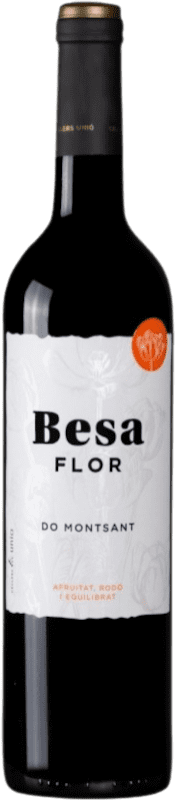 8,95 € Envío gratis | Vino tinto Cellers Unió Besa Flor D.O. Montsant España Tempranillo, Merlot, Garnacha, Samsó Botella 75 cl