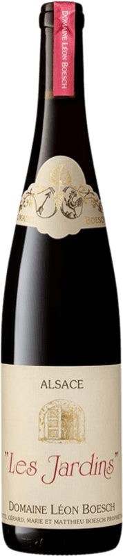 26,95 € Бесплатная доставка | Красное вино Domaine Léon Boesch Les Jardins A.O.C. Alsace Эльзас Франция Pinot Black бутылка 75 cl
