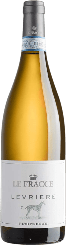 16,95 € Kostenloser Versand | Weißwein Le Fracce Levriere D.O.C. Oltrepò Pavese Lombardei Italien Grauburgunder Flasche 75 cl