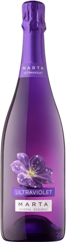 22,95 € Free Shipping | White sparkling Canals Canals Marta Ultraviolet Ecològic Reserve D.O. Cava Spain Pinot Black, Xarel·lo Bottle 75 cl