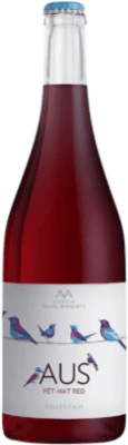 14,95 € Envio grátis | Espumante tinto Alta Alella AUS Pét Nat Red Espanha Garrafa 75 cl