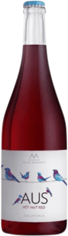 14,95 € Envio grátis | Espumante tinto Alta Alella AUS Pét Nat Red Espanha Garrafa 75 cl