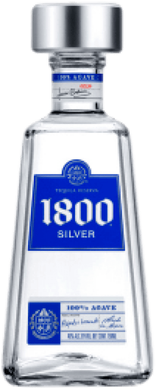 49,95 € Free Shipping | Tequila José Cuervo 1800 Silver Mexico Bottle 1 L