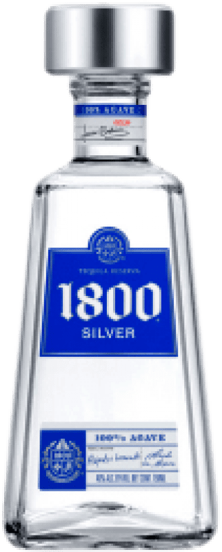 51,95 € Kostenloser Versand | Tequila José Cuervo 1800 Silver Mexiko Flasche 1 L