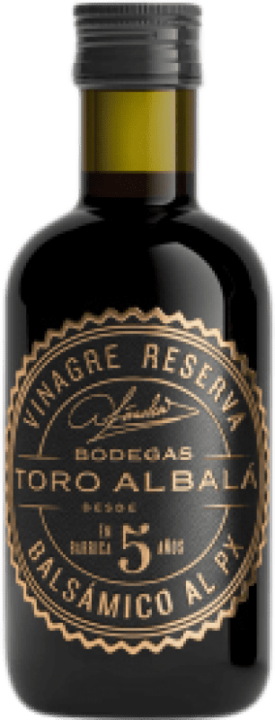 16,95 € Spedizione Gratuita | Aceto Toro Albalá Balsámico Riserva Spagna Pedro Ximénez 5 Anni Bottiglia Medium 50 cl