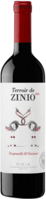 19,95 € Envio grátis | Vinho tinto Patrocinio Terroir de Zinio 200 Tempranillo & Graciano Espanha Tempranillo, Graciano Garrafa Magnum 1,5 L