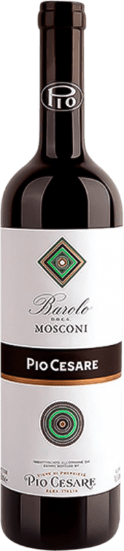 162,95 € Spedizione Gratuita | Vino rosso Pio Cesare Mosconi D.O.C.G. Barolo Italia Nebbiolo Bottiglia 75 cl