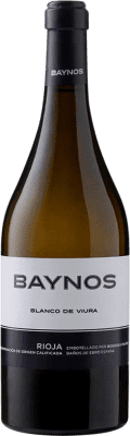 179,95 € Envío gratis | Vino Blanco Mauro Baynos D.O.Ca. Rioja La Rioja España Viura Botella Magnum 1,5 L