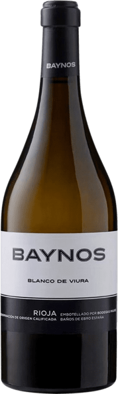 179,95 € 送料無料 | 白ワイン Mauro Baynos Blanco D.O.Ca. Rioja ラ・リオハ スペイン Viura マグナムボトル 1,5 L