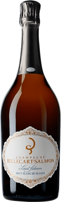 193,95 € Envío gratis | Espumoso blanco Billecart-Salmon Cuvée Louis Salmon Blanc de Blancs Brut A.O.C. Champagne Champagne Francia Chardonnay Botella 75 cl