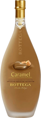 15,95 € Envio grátis | Licor Creme Bottega Caramel Itália Garrafa Medium 50 cl