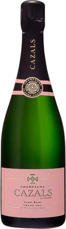 94,95 € Envoi gratuit | Vin Mousseux Rosé Claude Cazals Grand Cru, Cuvée, Rosé Réserve A.O.C. Champagne Champagne France Pinot Noir, Chardonnay Bouteille Magnum 1,5 L