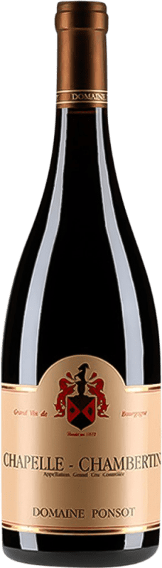 574,95 € Free Shipping | Red wine Domaine Ponsot Chapelle-Chambertin Grand Cru France Pinot Black Bottle 75 cl