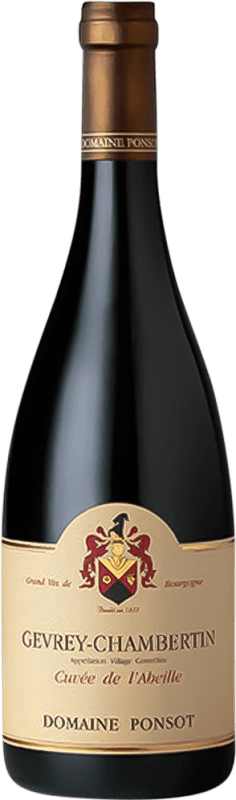 117,95 € Бесплатная доставка | Красное вино Domaine Ponsot Cuvée L'Abeille A.O.C. Gevrey-Chambertin Франция Pinot Black бутылка 75 cl
