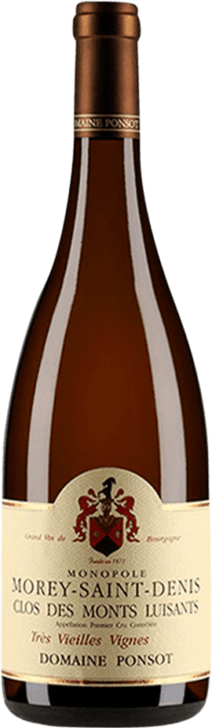 193,95 € Envio grátis | Vinho branco Domaine Ponsot Clos de Monts Luisants Monopole Trè Vieilles Vignes Premier Cru A.O.C. Morey-Saint-Denis França Aligoté Garrafa 75 cl