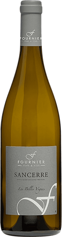 32,95 € Free Shipping | White wine Fournier Père Les Belles Vignes A.O.C. Sancerre France Sauvignon White Bottle 75 cl