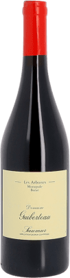 81,95 € Envio grátis | Vinho Tinto Domaine Guiberteau Les Arboises A.O.C. Saumur França Cabernet Franc 75 cl