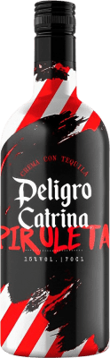 9,95 € Envío gratis | Crema de Licor Andalusí Peligro Catrina Piruleta España Botella 70 cl